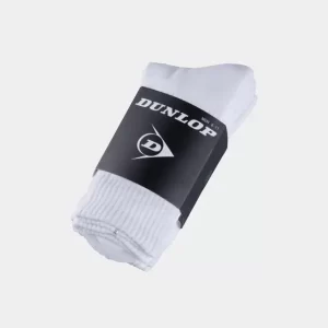 dunlop crew socks 3 pack 6 11 white 1