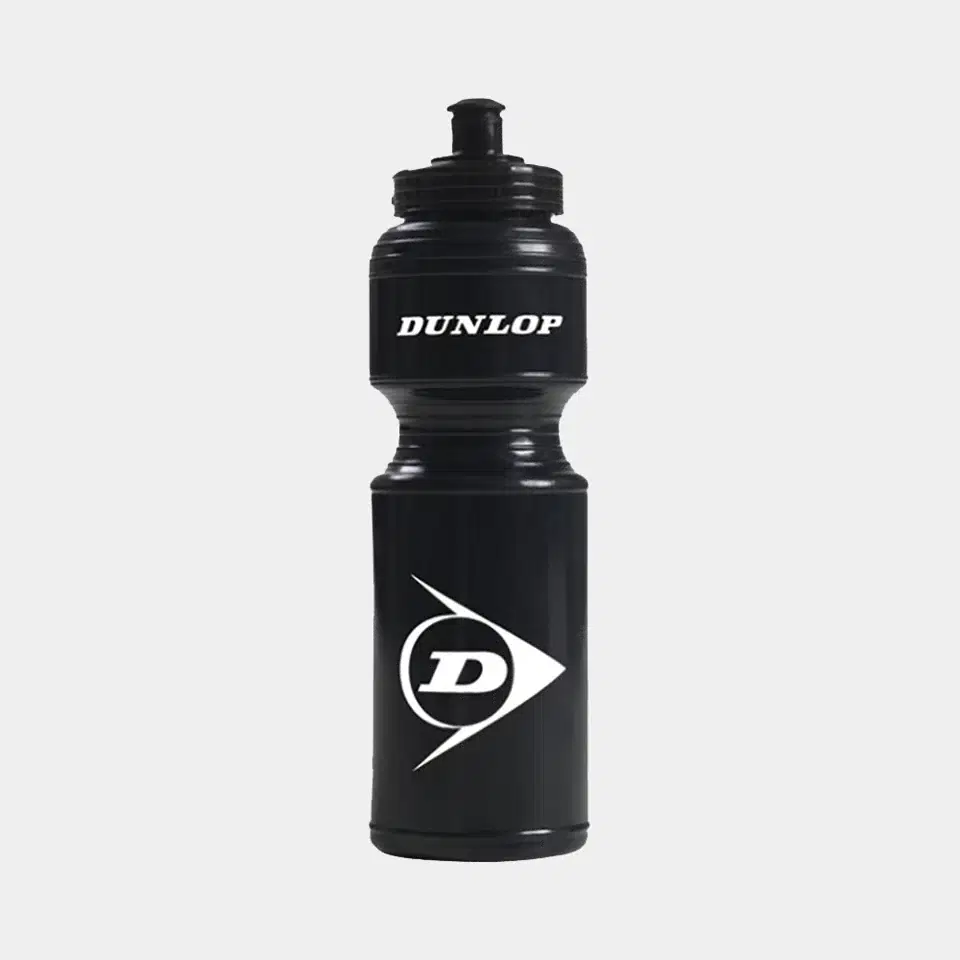 dunlop drink bottle 700ml black white 1