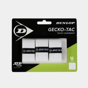 dunlop gecko tac ogrip wht 3pcs blister 1