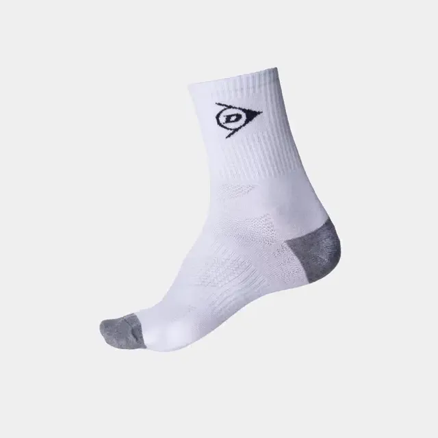 dunlop sport socks men 6 11 white 1