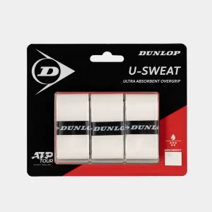 dunlop u sweat ogrip wht 3pcs blister 1