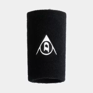 dunlop wristband long 2pk black 1